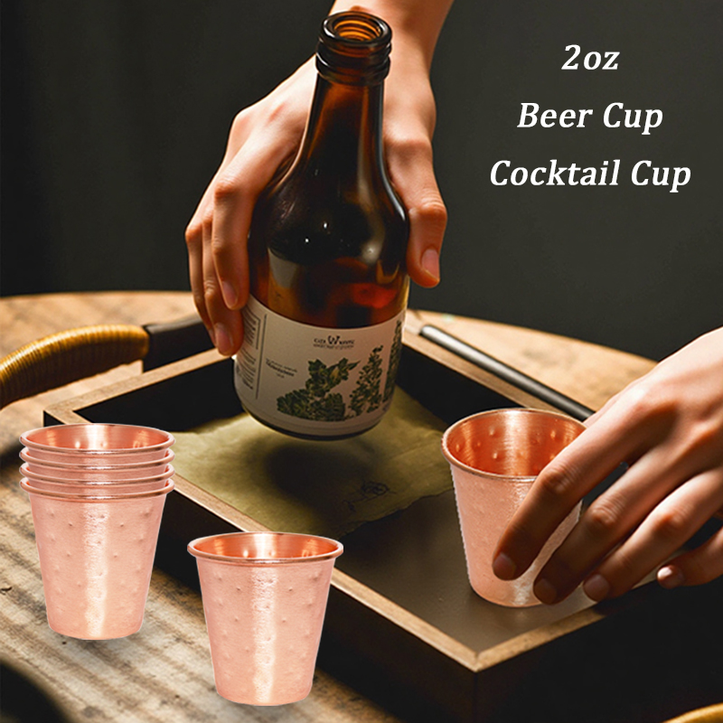 Mule Copper Mug - Set di 4/6 tazze di birra