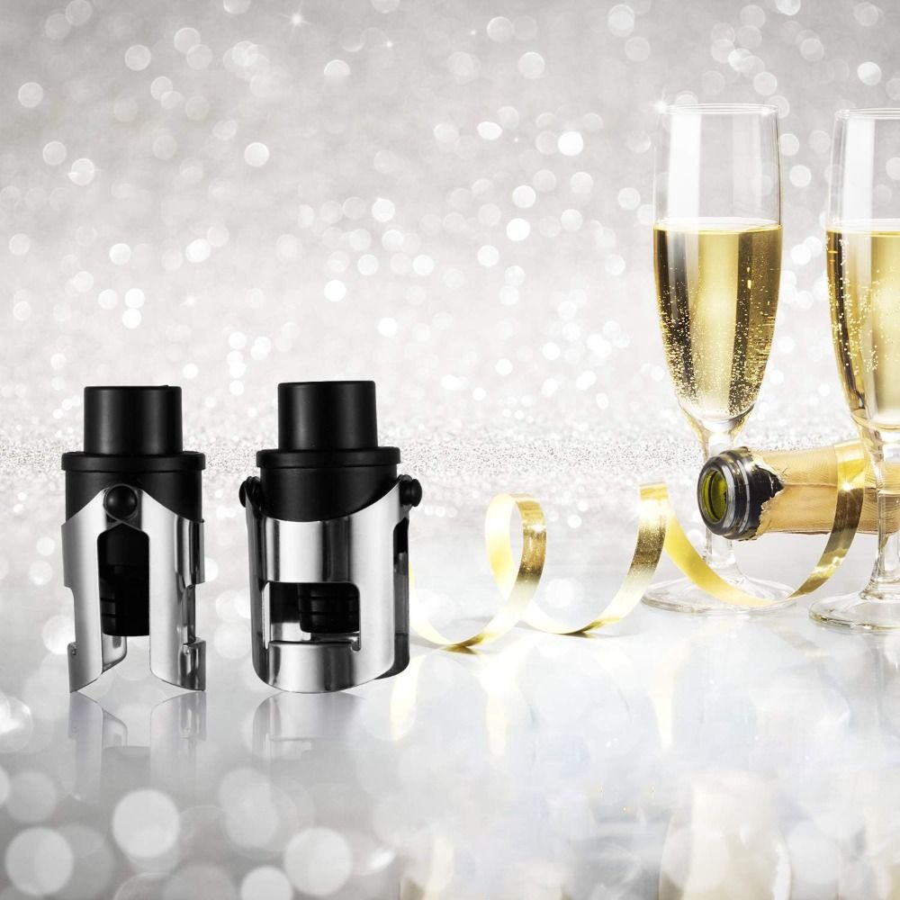 Wine Preservation Pump - 2 pezzi di tappi per champagne