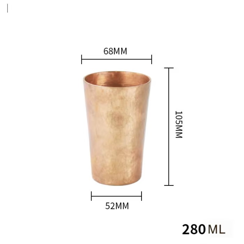 Mule Copper Mug - Tazza Moscow Mule all'ingrosso, 280ml, fatta