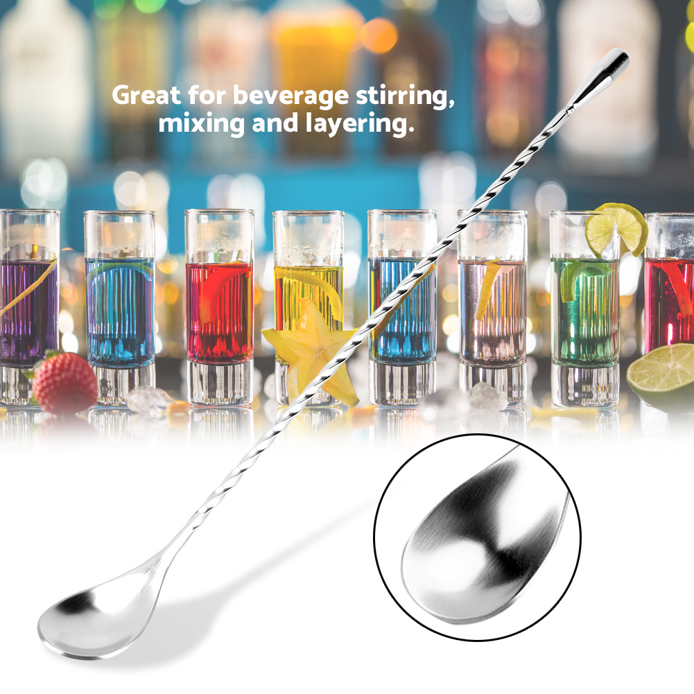 Bar Spoon Twisted - Cucchiaio da Bar in Acciaio Inox