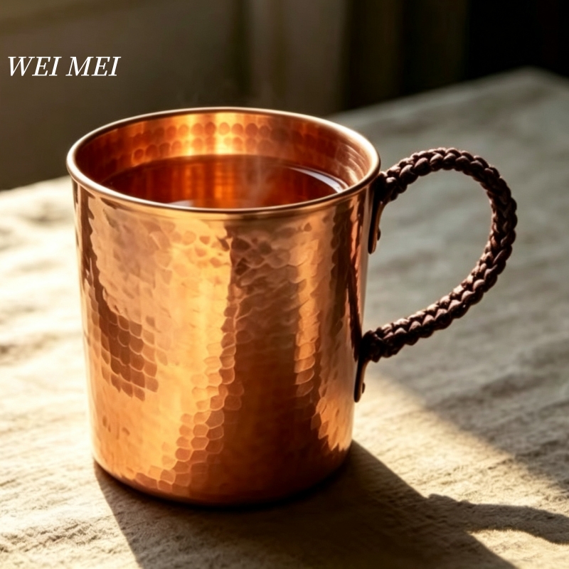 Mule Copper Mug - Tazza da caffè vintage in rame,