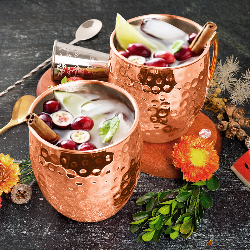 Mule Copper Mug - Mosca Mule Tazze in acciaio inossidabile