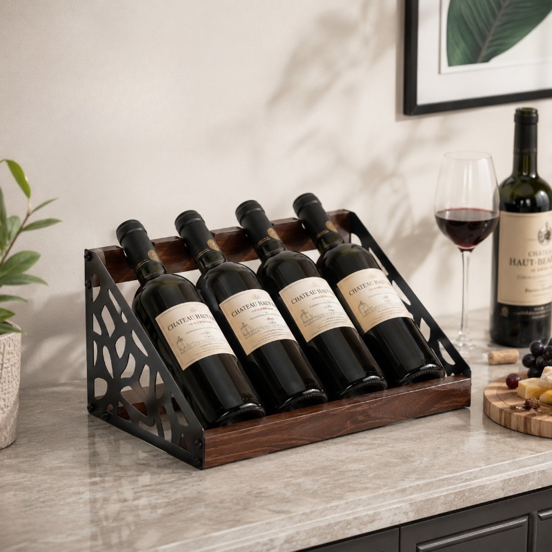 Porta Bottiglie di Vino in Leg - Home Bar Shelves recensione e prezzo