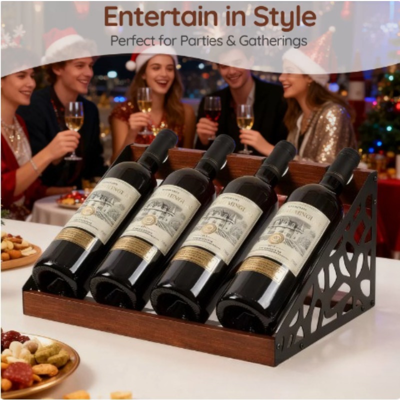 Porta Bottiglie di Vino in Leg - Home Bar Shelves recensione e prezzo