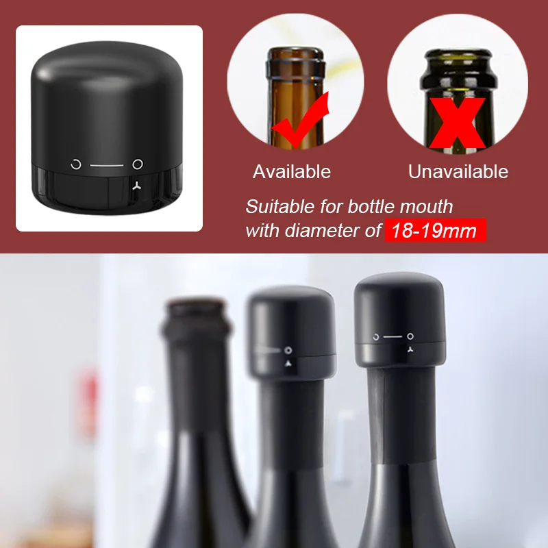 1-5 tappi per bottiglie di vin - Wine Preservation Pump recensione e prezzo