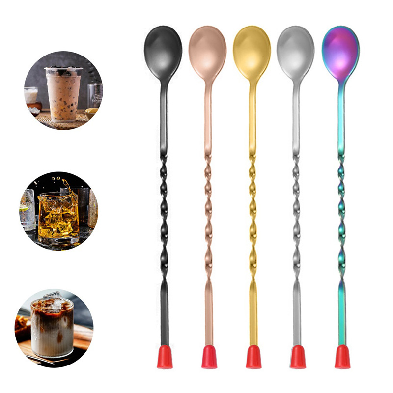 100 pz/lotto in acciaio inossi - Bar Spoon Twisted recensione e prezzo