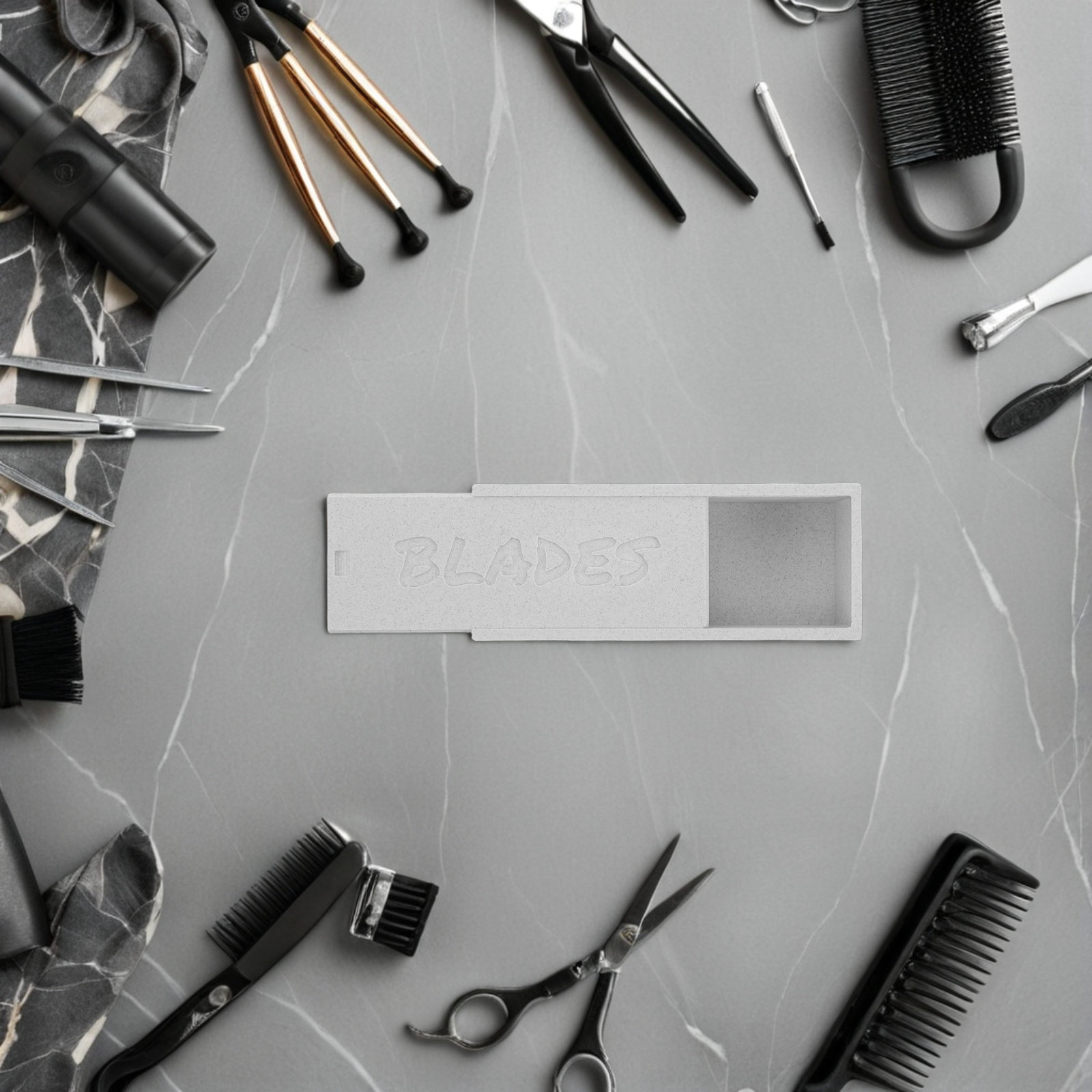 Scatola Porta Lame Bianca a Do - Home Barber recensione e prezzo