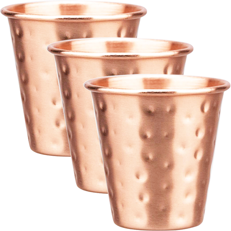 Set di 3/4 Tazze in Rame Puro  - Mule Copper Mug recensione e prezzo