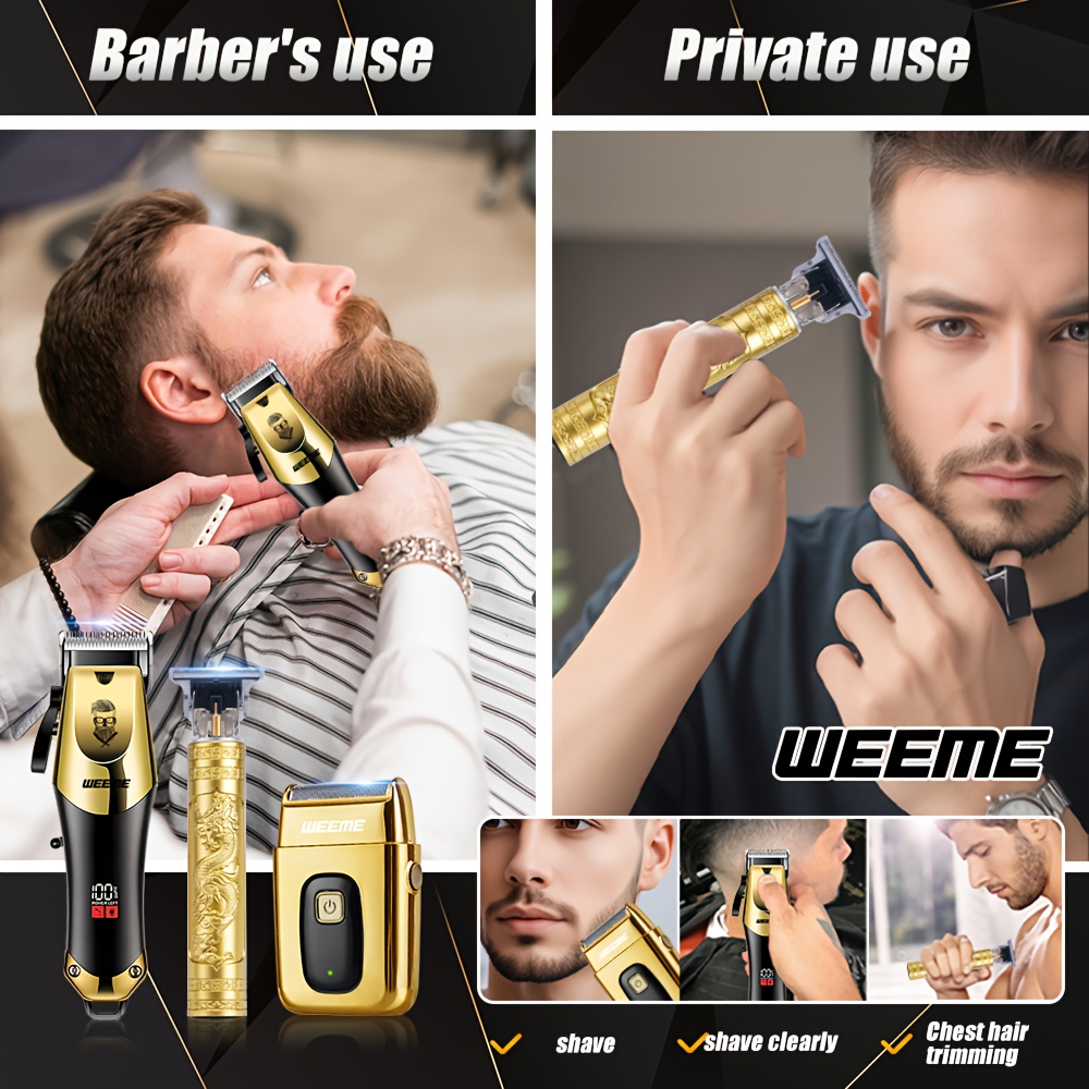 Set di 3 Tagliacapelli Elettri - Home Barber recensione e prezzo