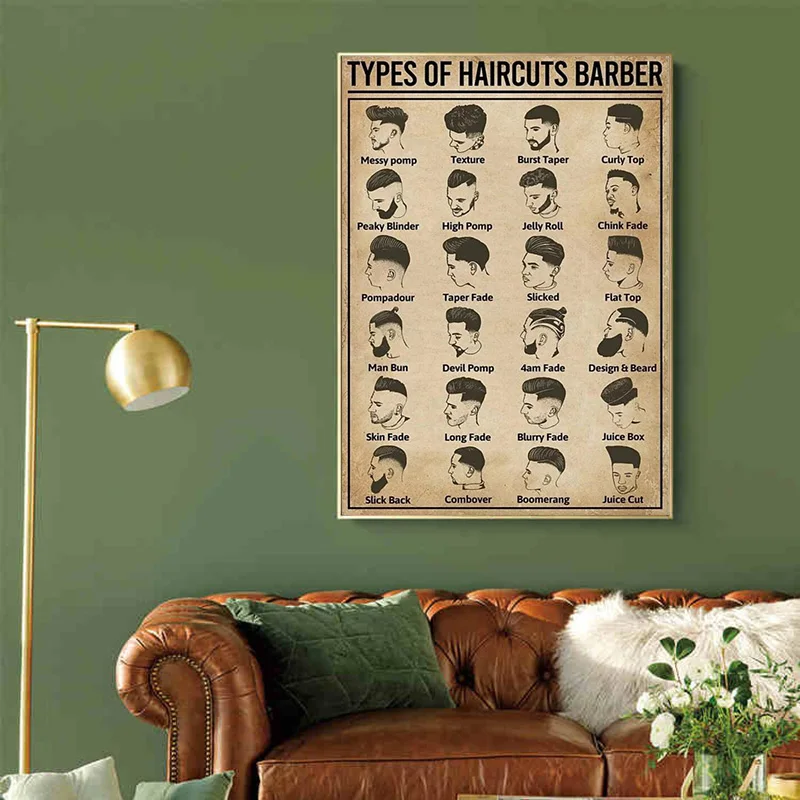 Poster e stampa su tela senza  - Home Barbershop recensione e prezzo