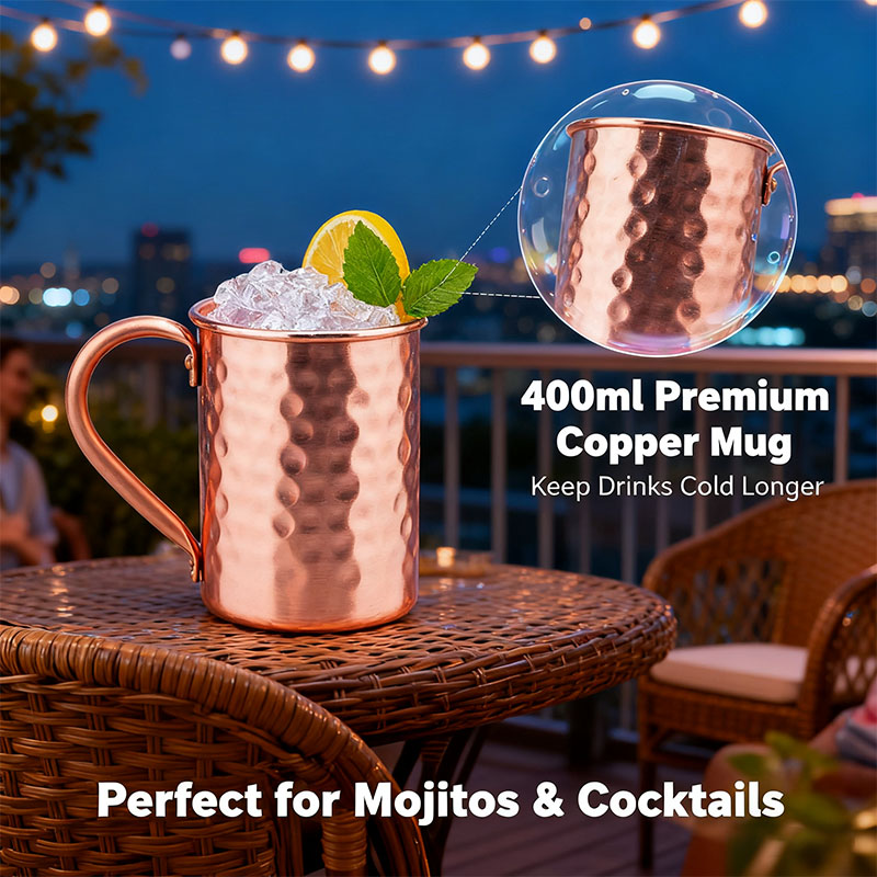 Nuove Tazze in Rame Puro al 10 - Mule Copper Mug recensione e prezzo
