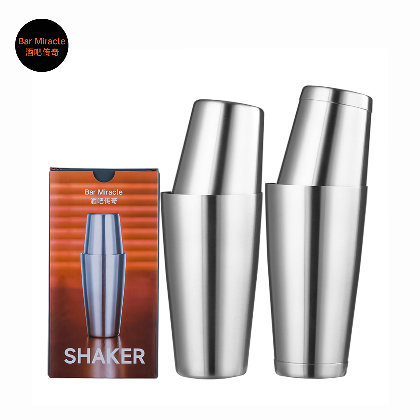Bar Miracle 304 Shaker Boston  - Boston Shaker Set recensione e prezzo