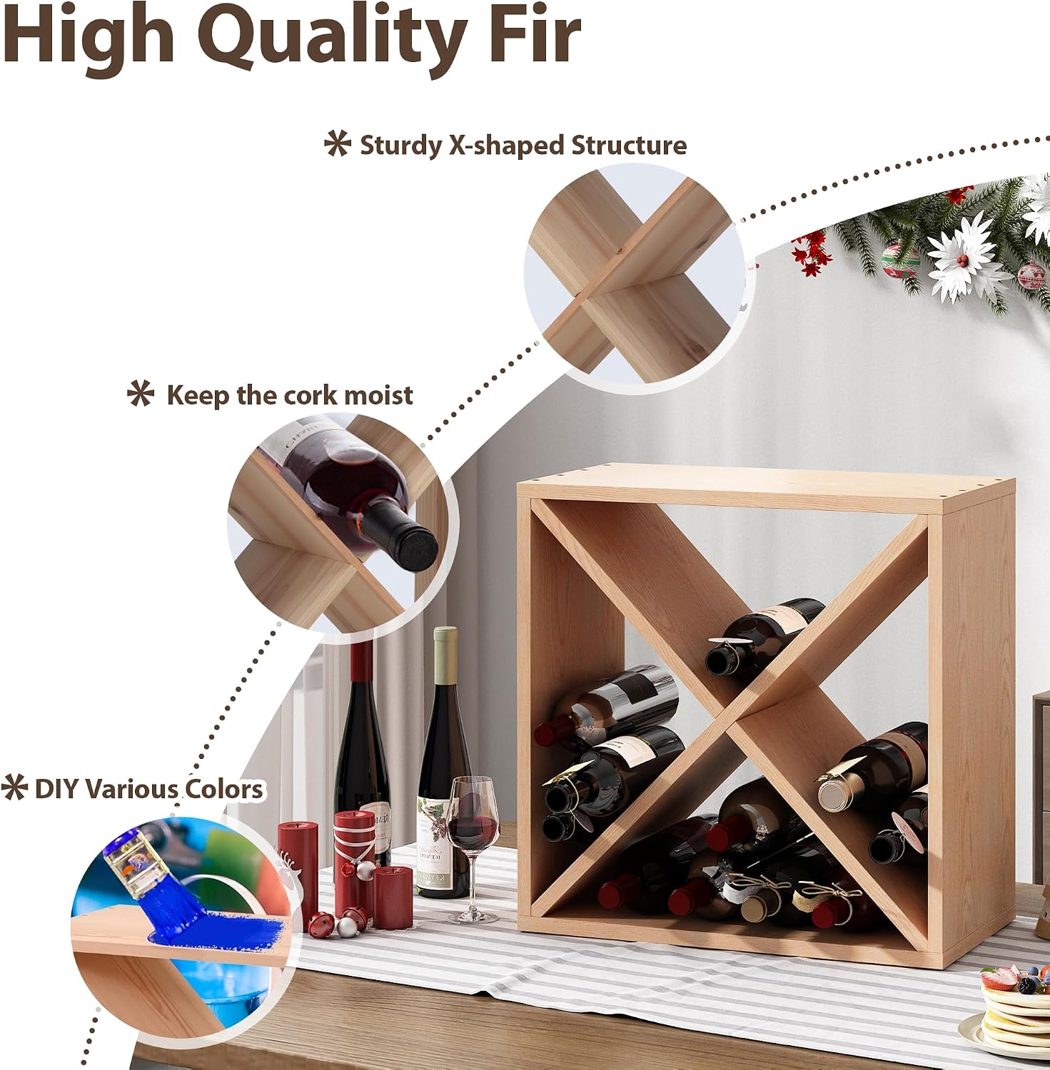 Portabottiglie da 96 Bottiglie - Home Bar Shelves recensione e prezzo