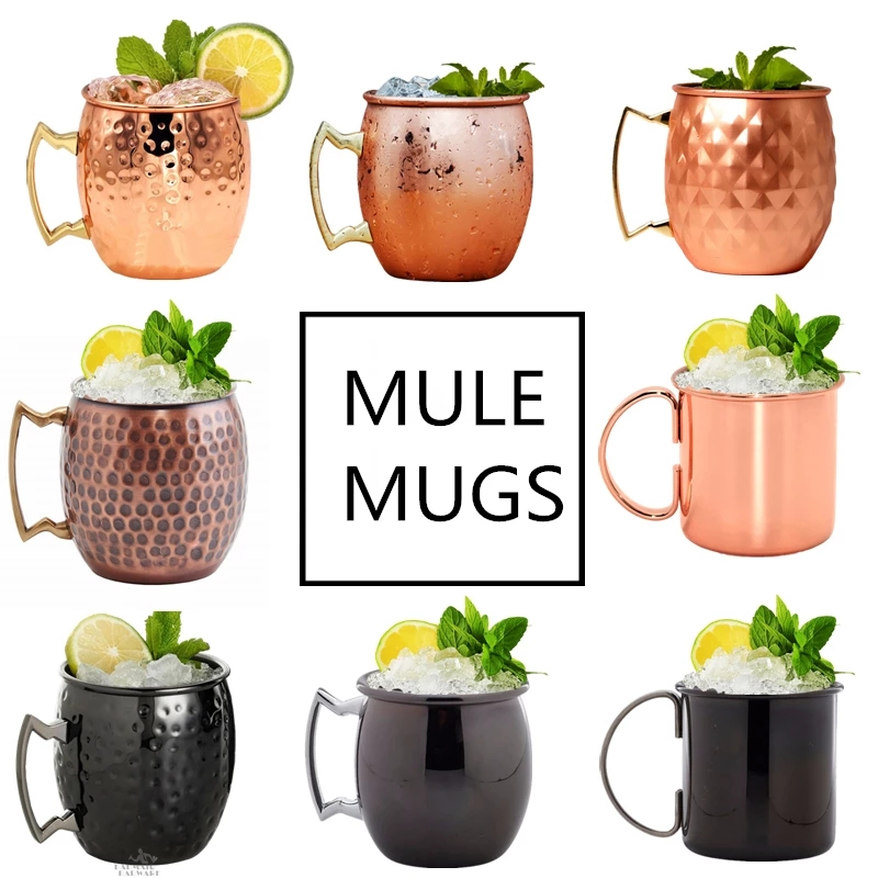 1 pz 550ml Moscow Mule tazze d - Mule Copper Mug recensione e prezzo