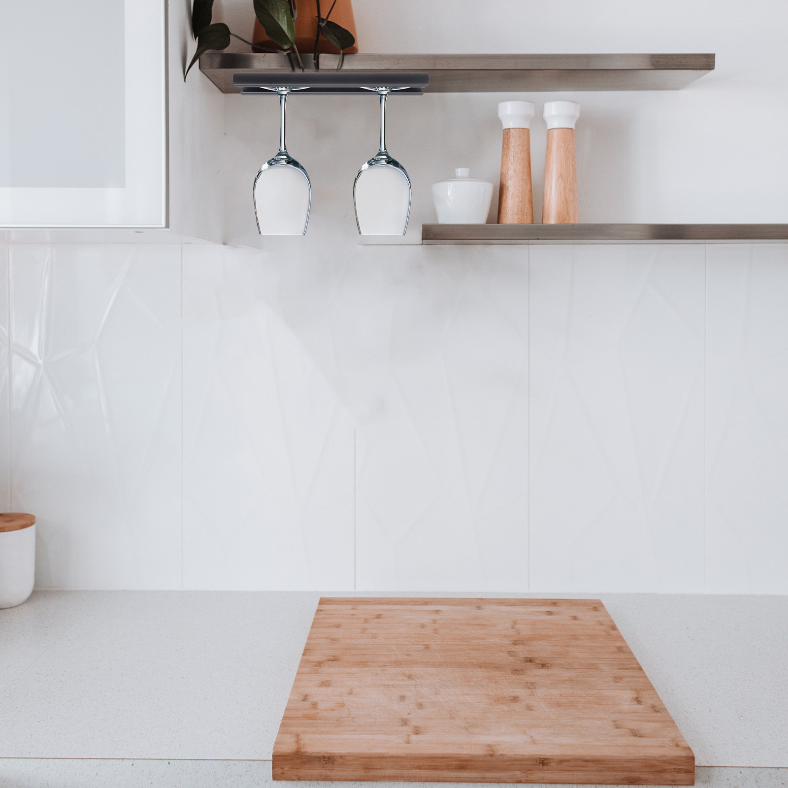 Porta Bicchieri da Vino in Acc - Home Bar Shelves recensione e prezzo