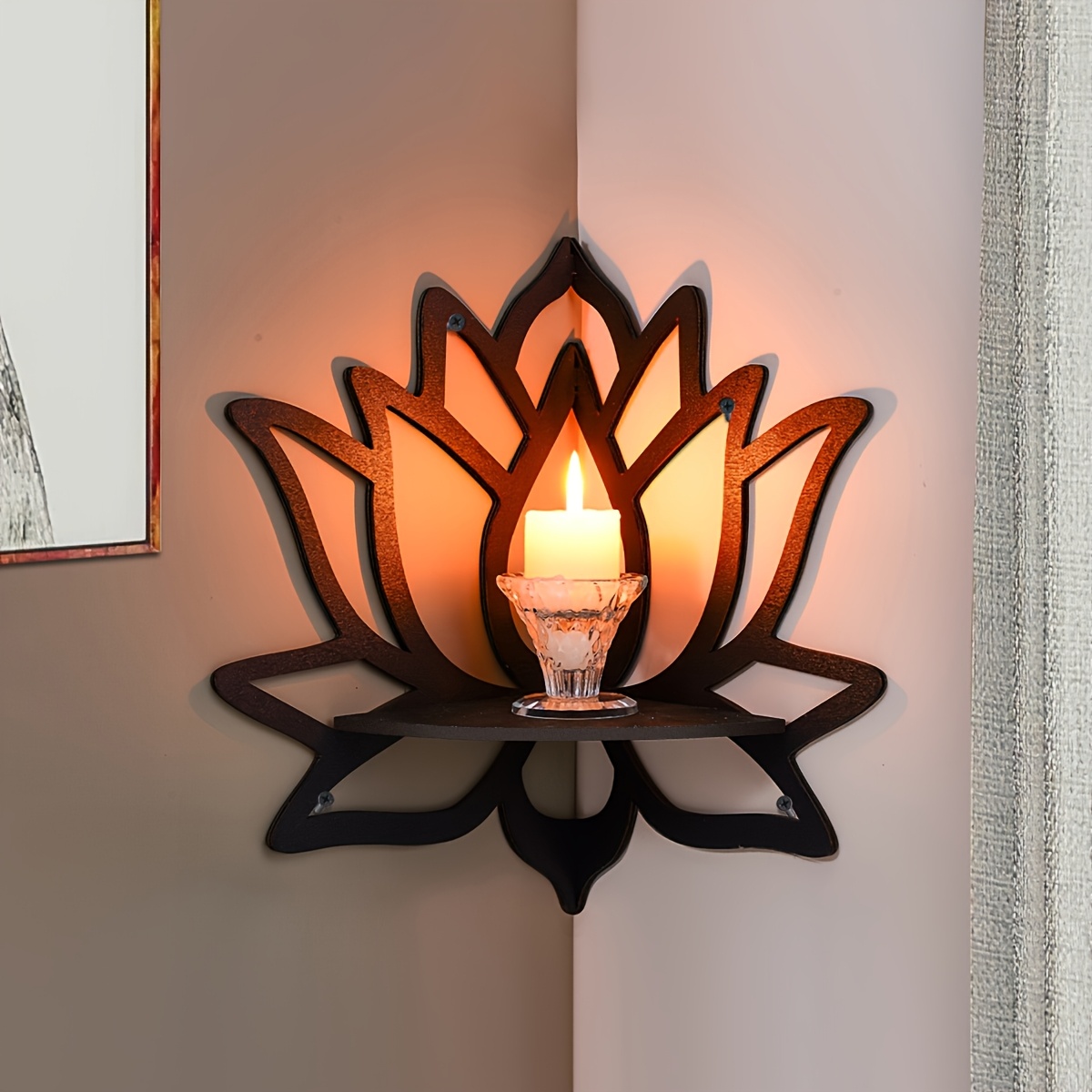 Mensola angolare Lotus Corner, - Home Bar Shelves recensione e prezzo